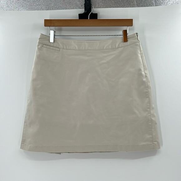 Adidas Women's Climacool Stretch Skort - Khaki - 8 - Picture 1 of 8